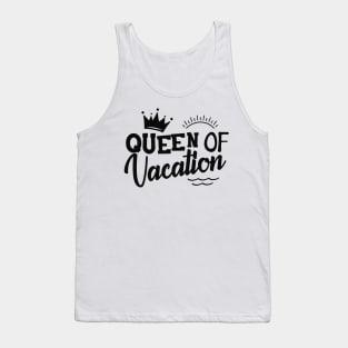 Queen of vacation Tank Top